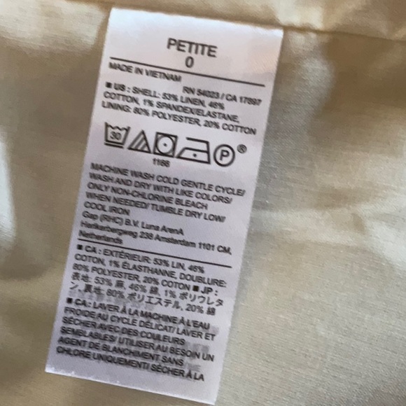 BANANA REPUBLIC DOUBLE-BREAST BLAZER - Picture 8 of 12